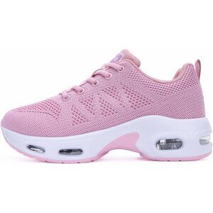 🆕Women's Pink Running Shoes Tennis Athletic Gym Walking Fashion Sneakers